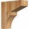 Ekena Millwork Monterey Rough Sawn Corbel, Western Red Cedar, 4"W x 12"D x 12"H COR04X12X12MON00RWR - alternate 1